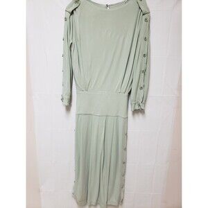 Zara Vintage Women’s SRPLS Sage Maxi Long Sleeve Dress XS NWOT